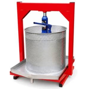 Hydraulic jack fruit press, 50 L, LCJ50 - Bottle Jack Apple & Cider press