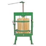 Cross beam apple press for cider and wine 36 litre, vigo