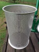 Apple press cross beam 18 litre - stainless basket