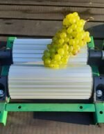 Grape crusher rollers