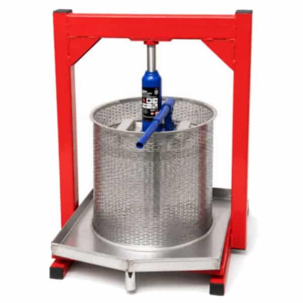 Hydraulic jack fruit press, 23 L, LCJ23 - Bottle Jack Apple & Cider press