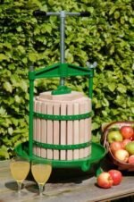 Cast iron apple press - size