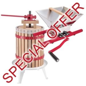 KS18 fruit press and DIY fruit crusher COMBO