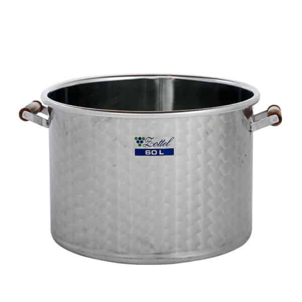 Multipurpose stainless steel vessel - 60 litre