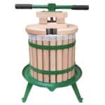 Apple Press TP12 (12 Litre) – Traditional Wooden Apple & Cider Press with Double Handles