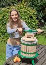 Apple Press TP12 Wooden Apple Cider Fruit Press - size