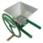 Manual Apple Crusher with Heavy Flywheel, Stainless Steel Hopper and Cutting Blades