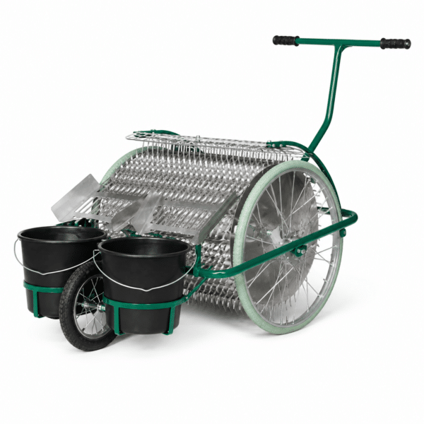 Type 800M Plum & Small Fruit Collector for collecting fallen plums, damsons and small orchard fruit